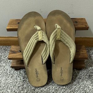 Goodfellow & Co Tan Flip-Flops